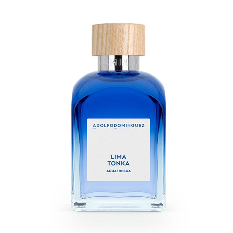 Frasco del perfume Agua Fresca Lima Tonka de Adolfo Dominguez de la marca Adolfo Dominguez