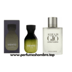 Como tu viento de Mercadona comparativa con Acqua di Gio de Armani